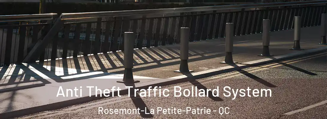  Anti Theft Traffic Bollard System Rosemont-La Petite-Patrie - QC