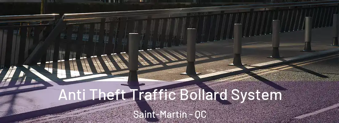  Anti Theft Traffic Bollard System Saint-Martin - QC