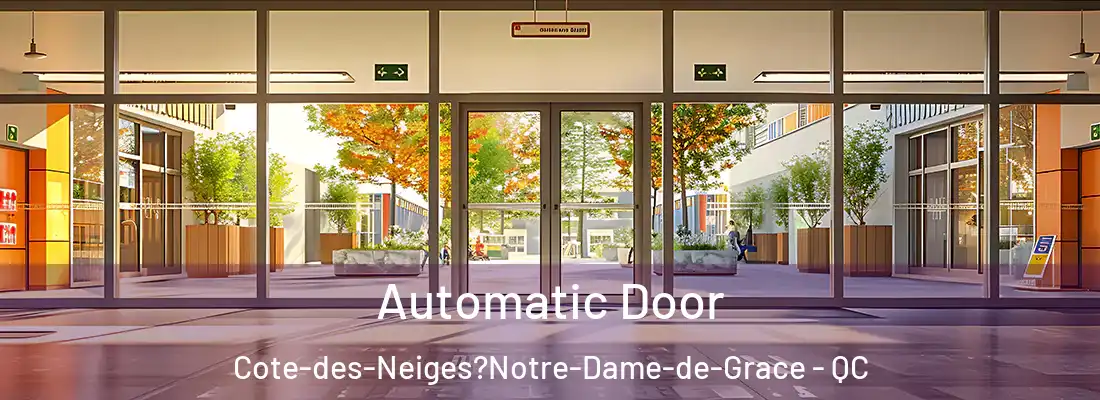  Automatic Door Cote-des-Neiges?Notre-Dame-de-Grace - QC