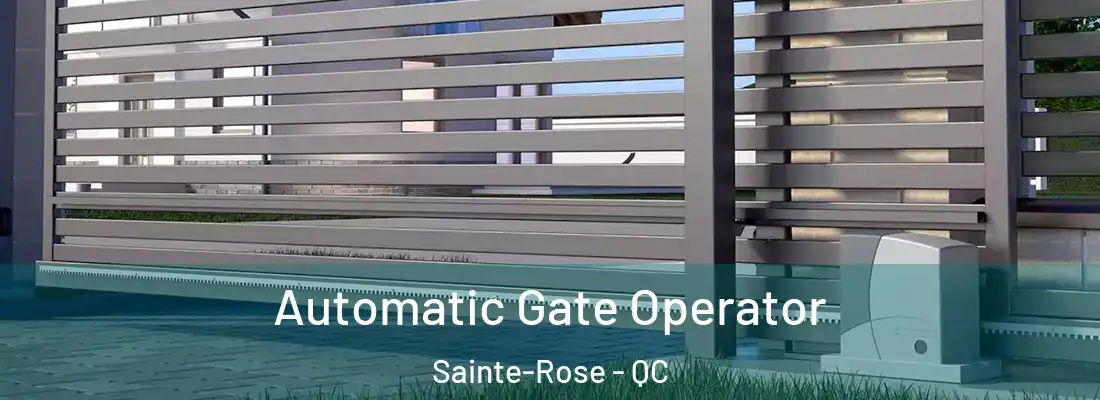  Automatic Gate Operator Sainte-Rose - QC