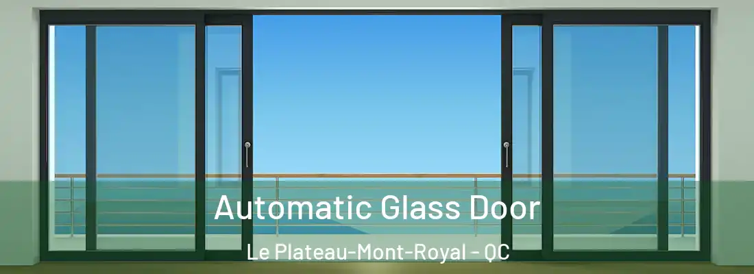  Automatic Glass Door Le Plateau-Mont-Royal - QC