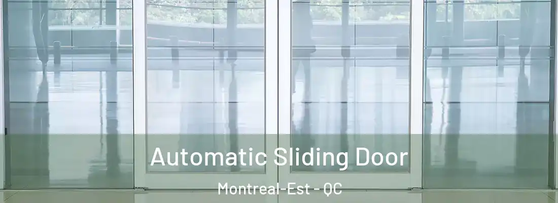  Automatic Sliding Door Montreal-Est - QC