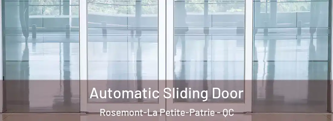  Automatic Sliding Door Rosemont-La Petite-Patrie - QC