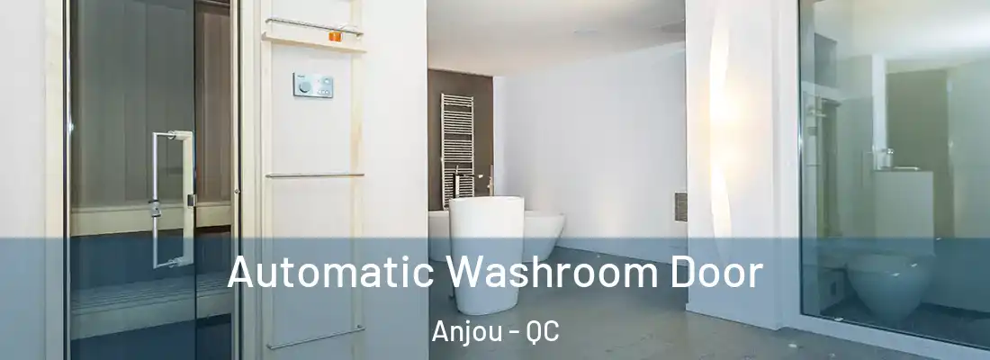  Automatic Washroom Door Anjou - QC