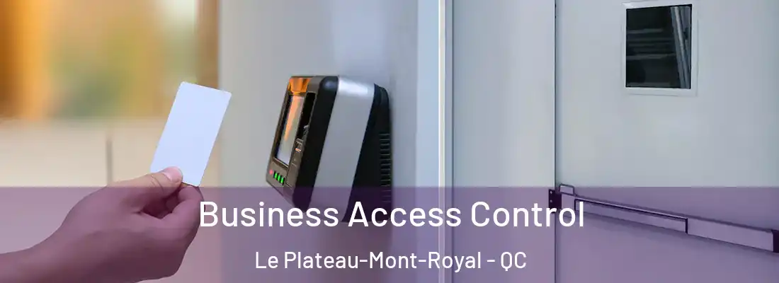  Business Access Control Le Plateau-Mont-Royal - QC