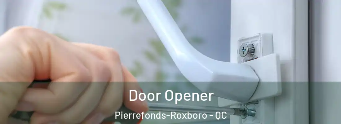  Door Opener Pierrefonds-Roxboro - QC
