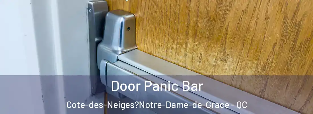  Door Panic Bar Cote-des-Neiges?Notre-Dame-de-Grace - QC