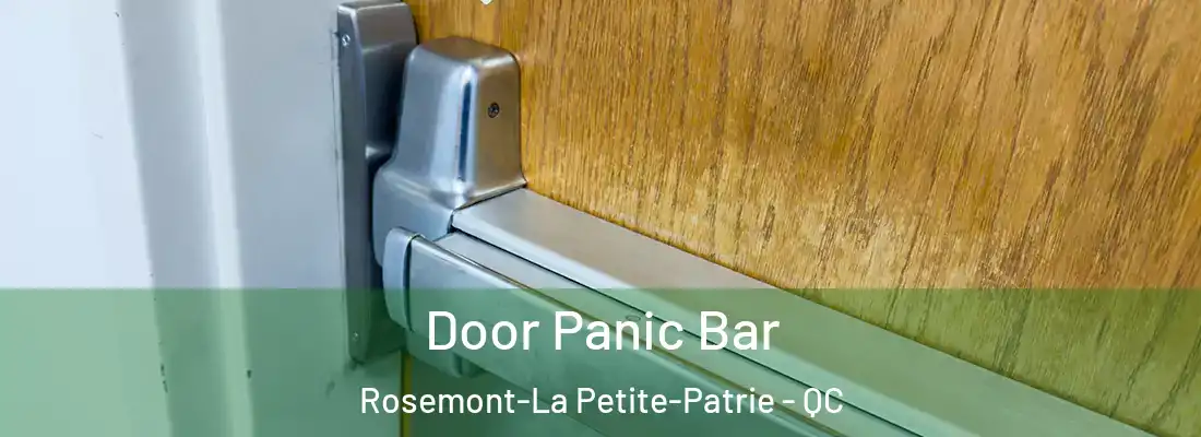  Door Panic Bar Rosemont-La Petite-Patrie - QC