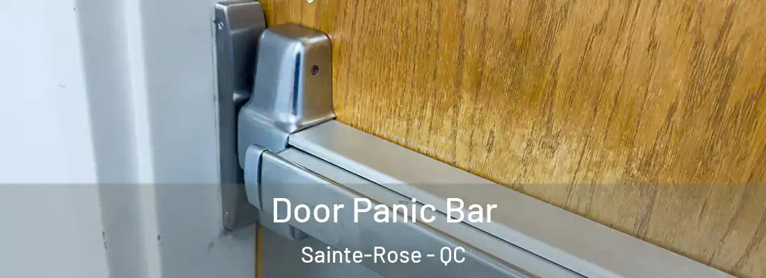  Door Panic Bar Sainte-Rose - QC