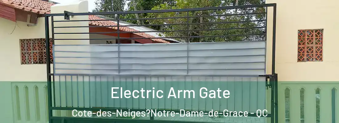  Electric Arm Gate Cote-des-Neiges?Notre-Dame-de-Grace - QC