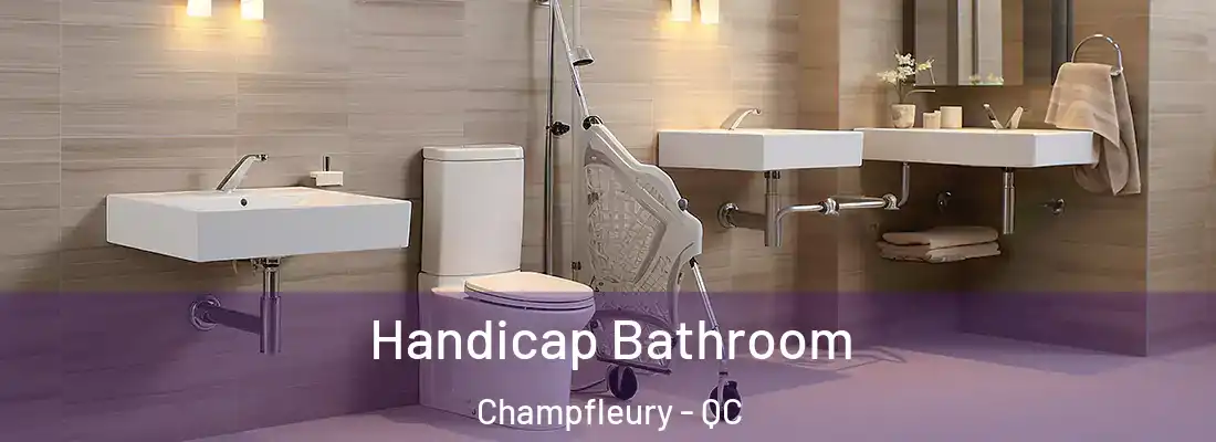  Handicap Bathroom Champfleury - QC
