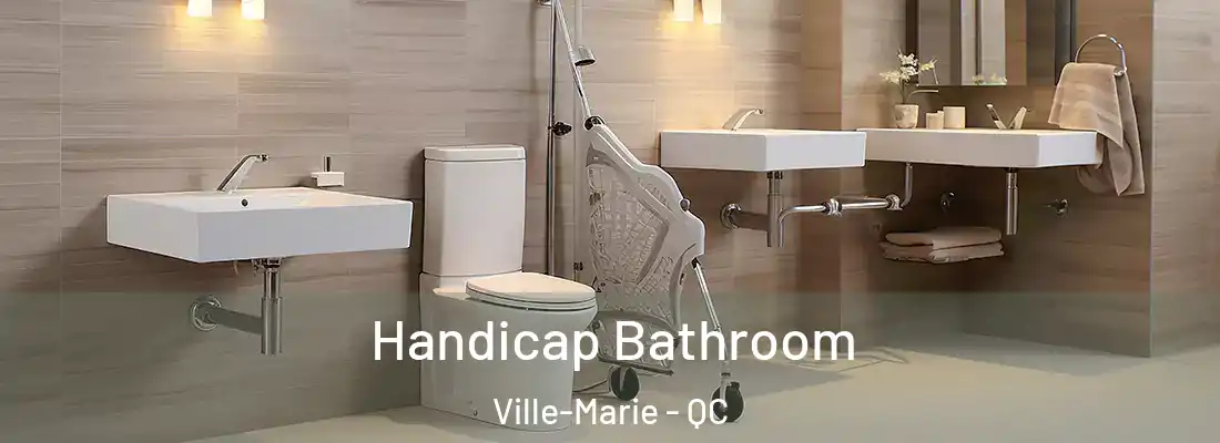 Handicap Bathroom Ville-Marie - QC