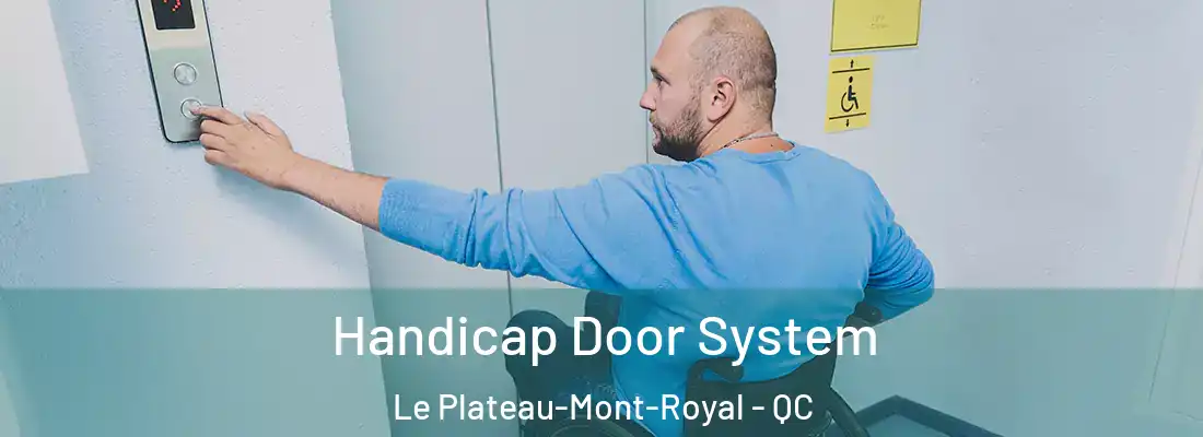  Handicap Door System Le Plateau-Mont-Royal - QC