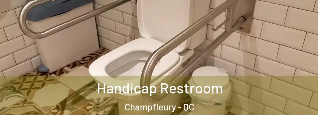  Handicap Restroom Champfleury - QC