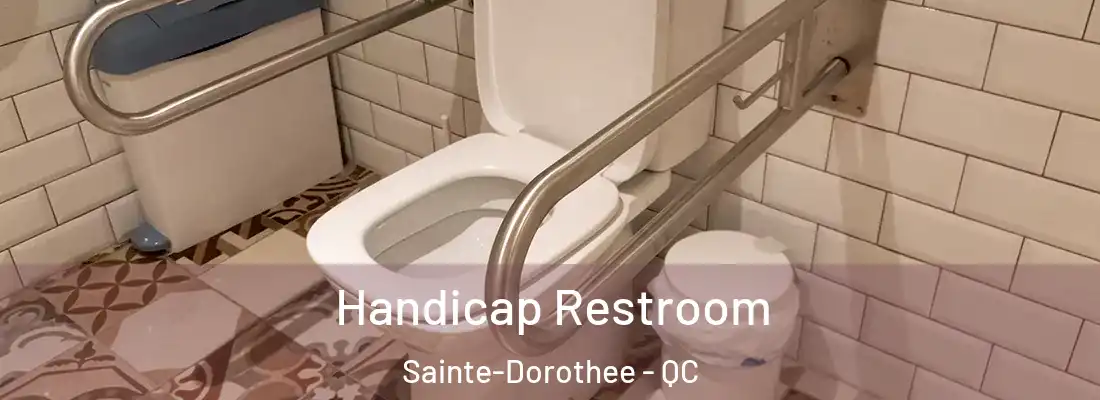  Handicap Restroom Sainte-Dorothee - QC