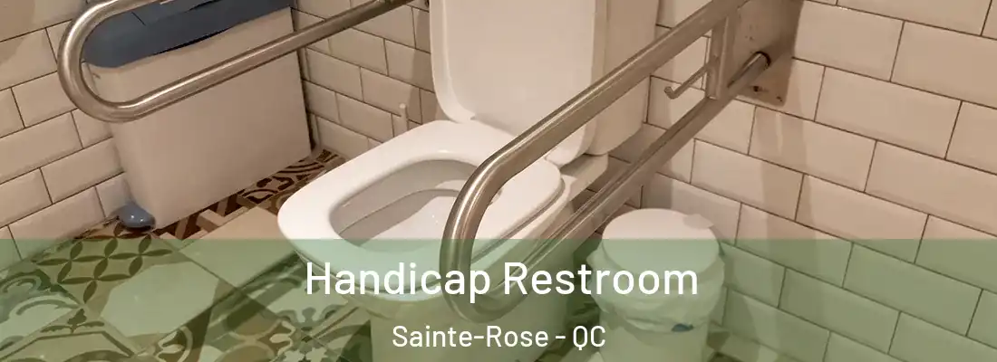  Handicap Restroom Sainte-Rose - QC