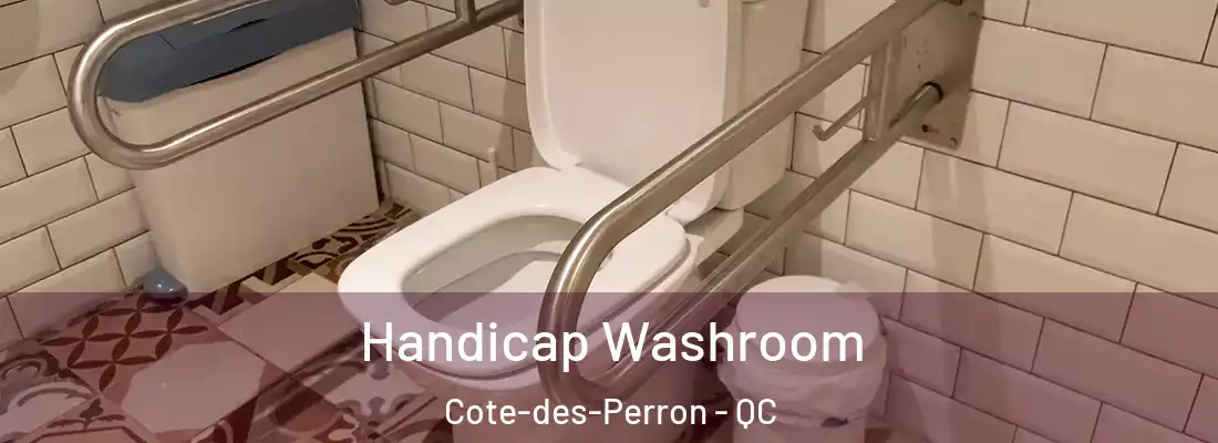  Handicap Washroom Cote-des-Perron - QC