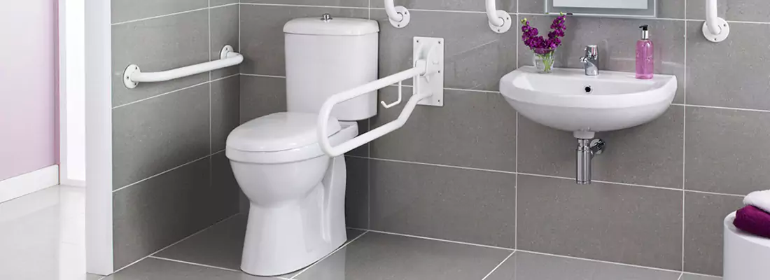 Modern Handicap Bathroom Solutions with Safety Features in Longueuil, QC