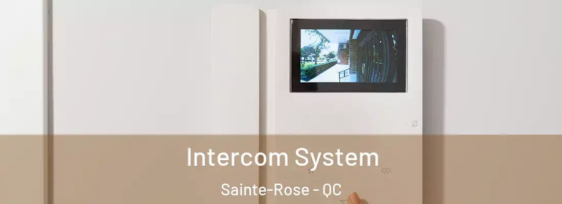  Intercom System Sainte-Rose - QC