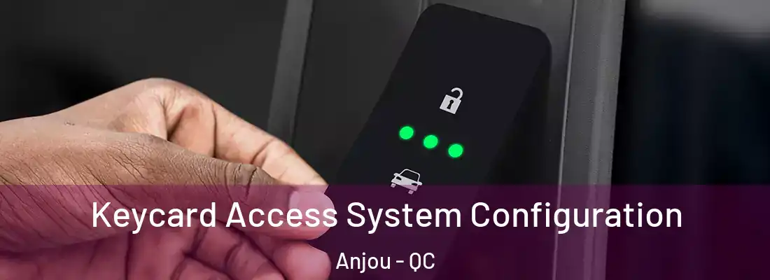  Keycard Access System Configuration Anjou - QC