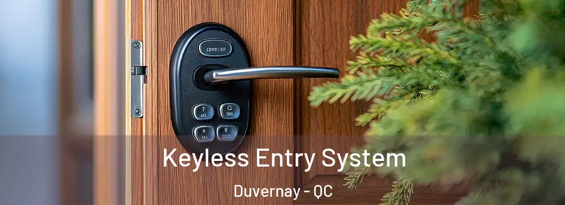  Keyless Entry System Duvernay - QC