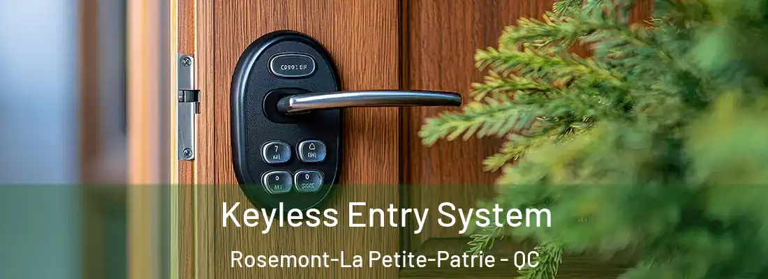  Keyless Entry System Rosemont-La Petite-Patrie - QC