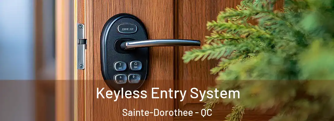  Keyless Entry System Sainte-Dorothee - QC