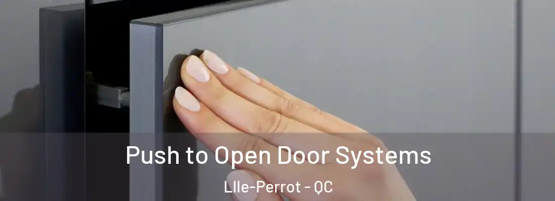 Push to Open Door Systems LIle-Perrot - QC