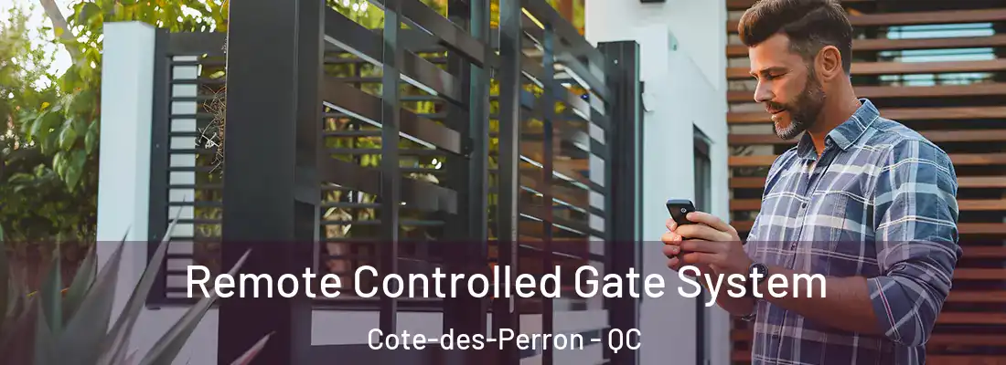  Remote Controlled Gate System Cote-des-Perron - QC