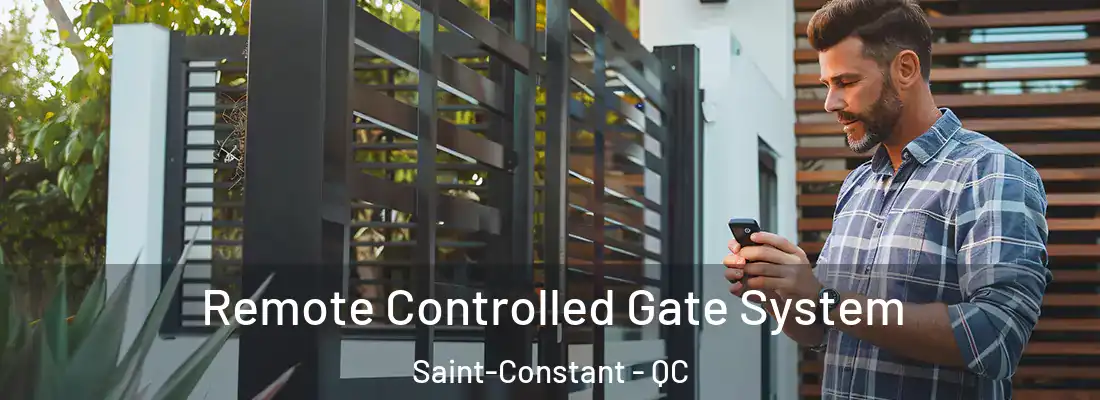  Remote Controlled Gate System Saint-Constant - QC