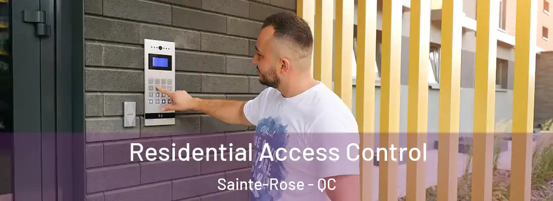  Residential Access Control Sainte-Rose - QC