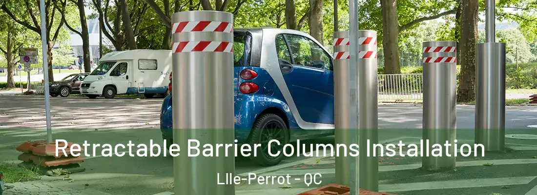  Retractable Barrier Columns Installation LIle-Perrot - QC