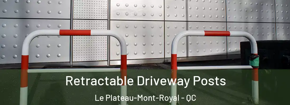  Retractable Driveway Posts Le Plateau-Mont-Royal - QC