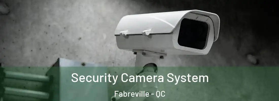  Security Camera System Fabreville - QC