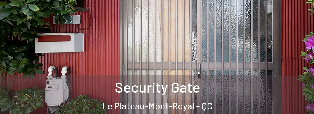  Security Gate Le Plateau-Mont-Royal - QC
