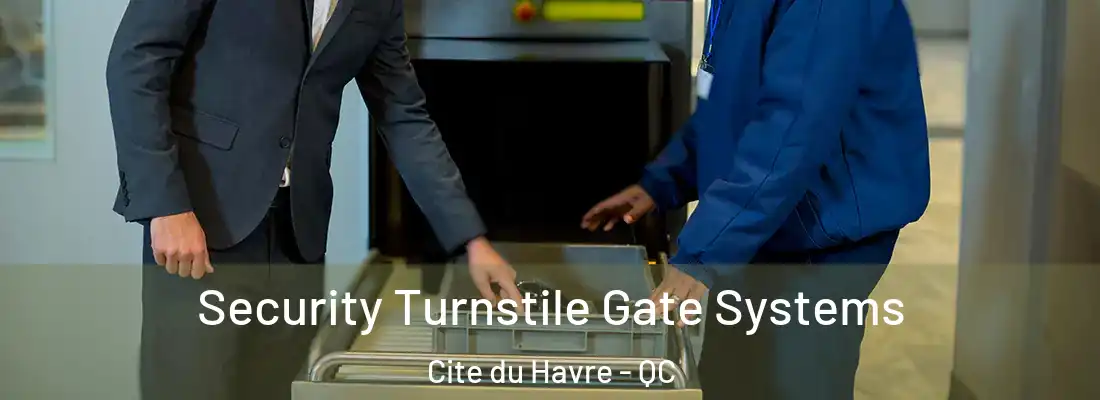 Security Turnstile Gate Systems Cite du Havre - QC