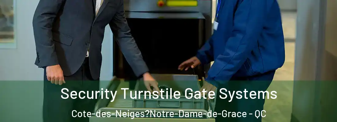  Security Turnstile Gate Systems Cote-des-Neiges?Notre-Dame-de-Grace - QC