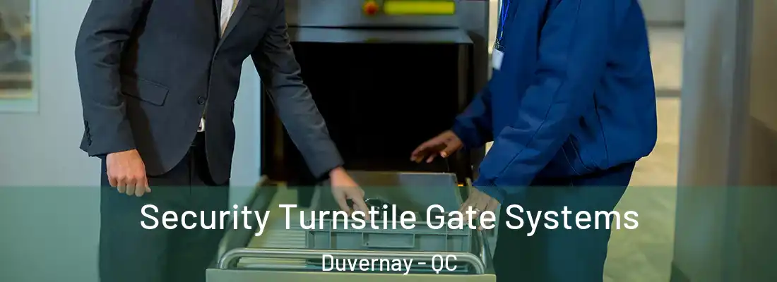  Security Turnstile Gate Systems Duvernay - QC