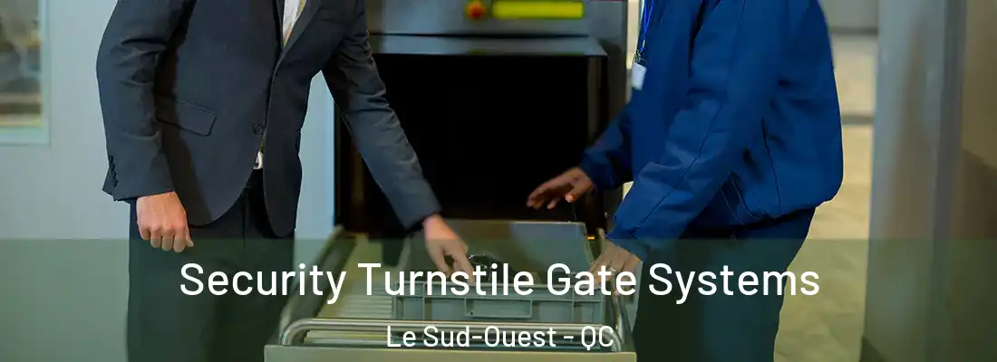  Security Turnstile Gate Systems Le Sud-Ouest - QC