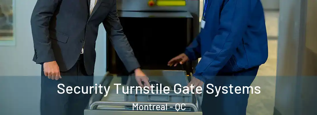  Security Turnstile Gate Systems Montreal - QC