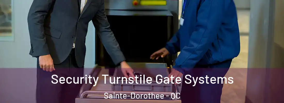  Security Turnstile Gate Systems Sainte-Dorothee - QC