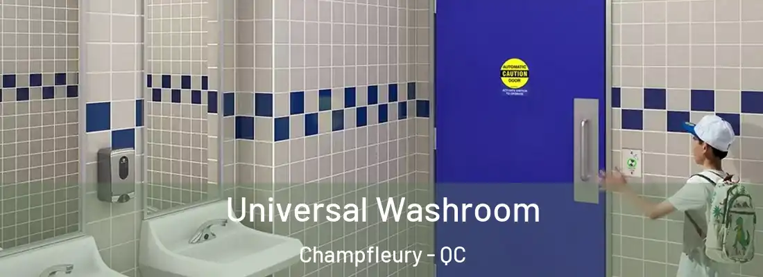  Universal Washroom Champfleury - QC