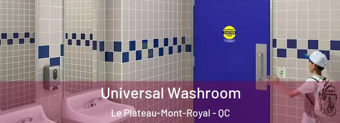  Universal Washroom Le Plateau-Mont-Royal - QC
