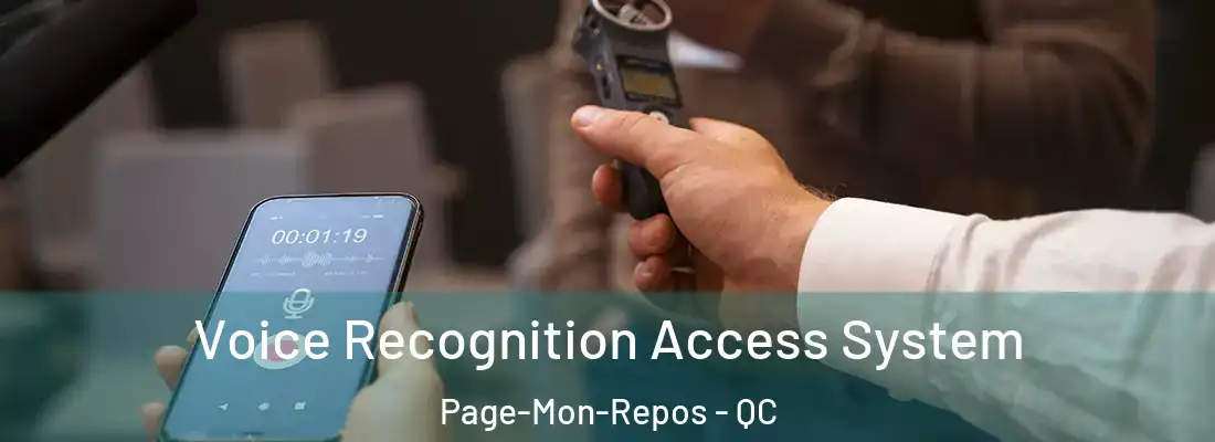  Voice Recognition Access System Page-Mon-Repos - QC