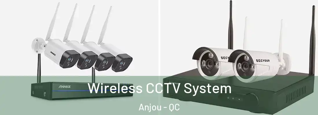  Wireless CCTV System Anjou - QC