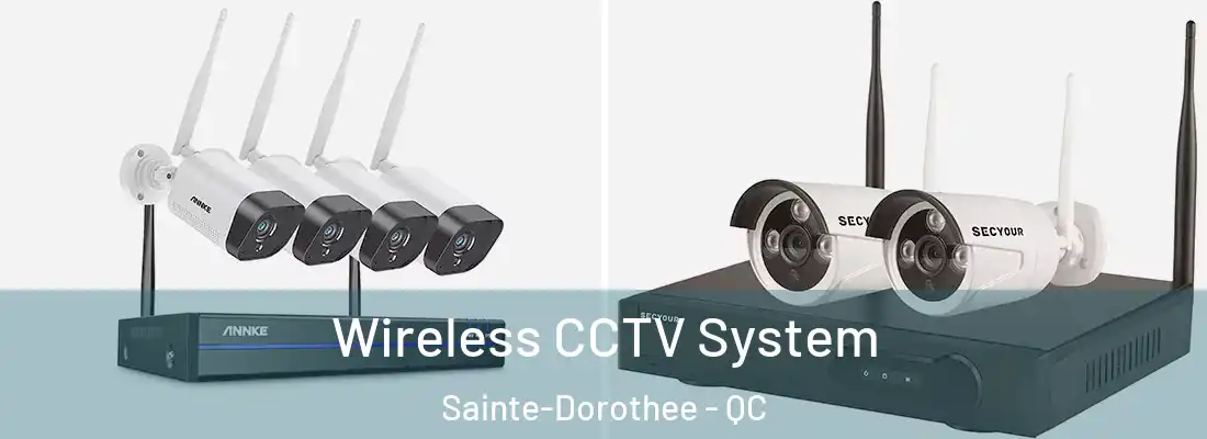  Wireless CCTV System Sainte-Dorothee - QC