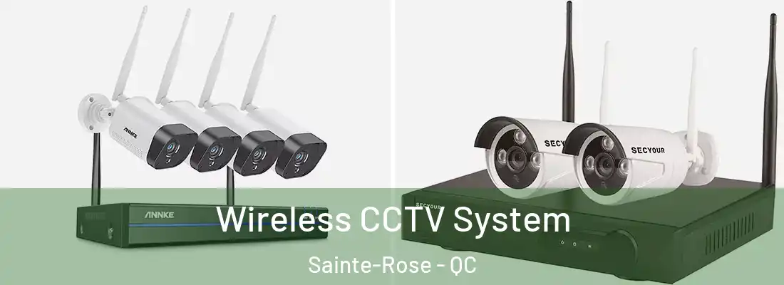  Wireless CCTV System Sainte-Rose - QC